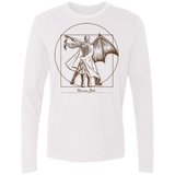 Vitruvian Bats Men's Premium Long Sleeve