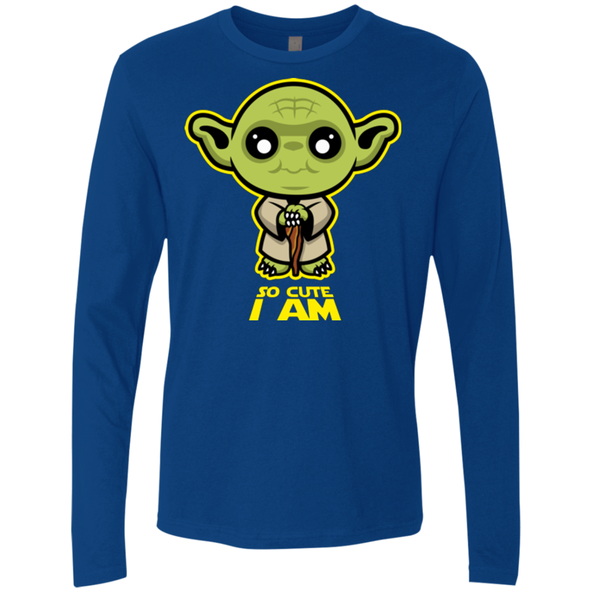 So Cute I Am Men's Premium Long Sleeve