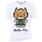 Hello Fox Boys Premium T-Shirt
