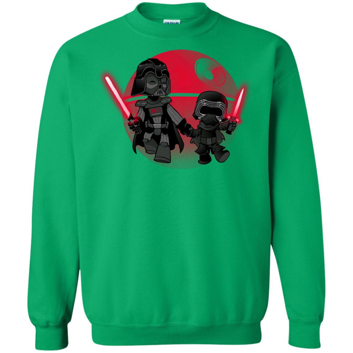 Darth Grandpa Crewneck Sweatshirt