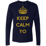 Keep Calm Yo Men's Premium Long Sleeve