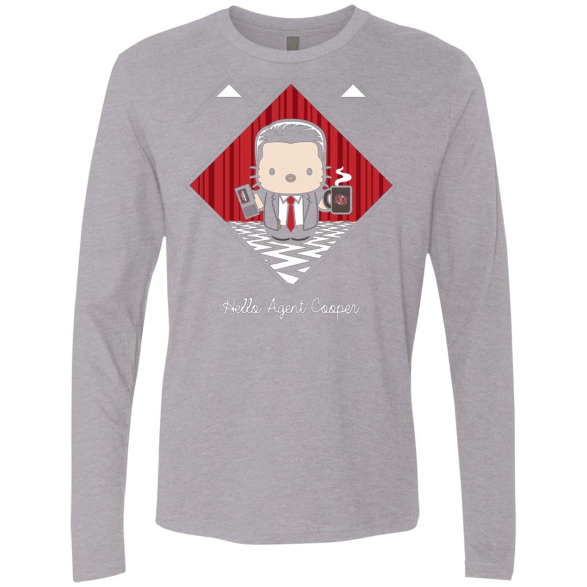 Hello Cooper Men's Premium Long Sleeve