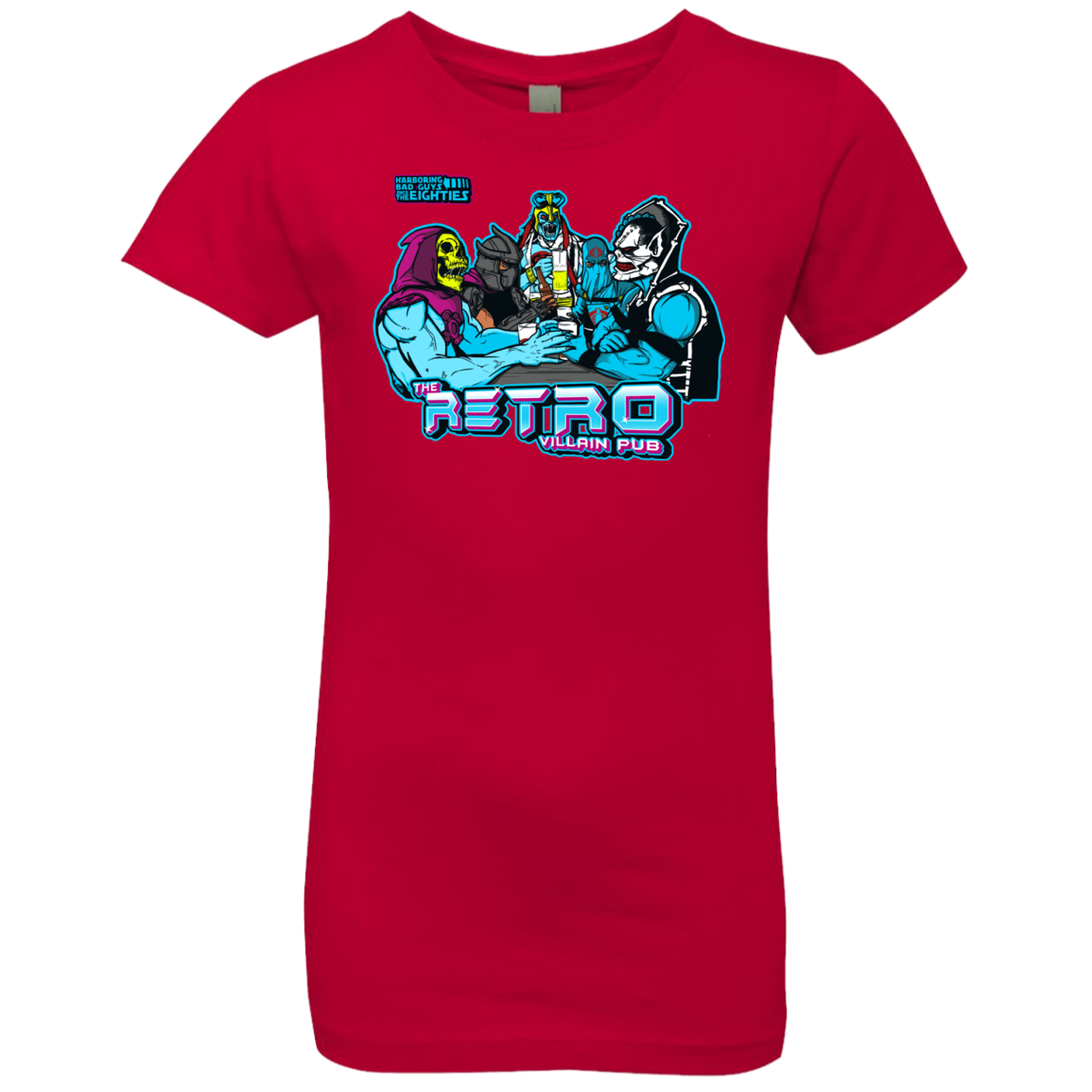 Retro Villain Pub Girls Premium T-Shirt