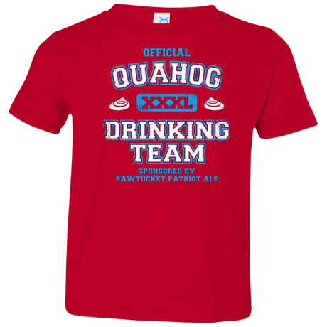 Quahog Drinking Team Toddler Premium T-Shirt