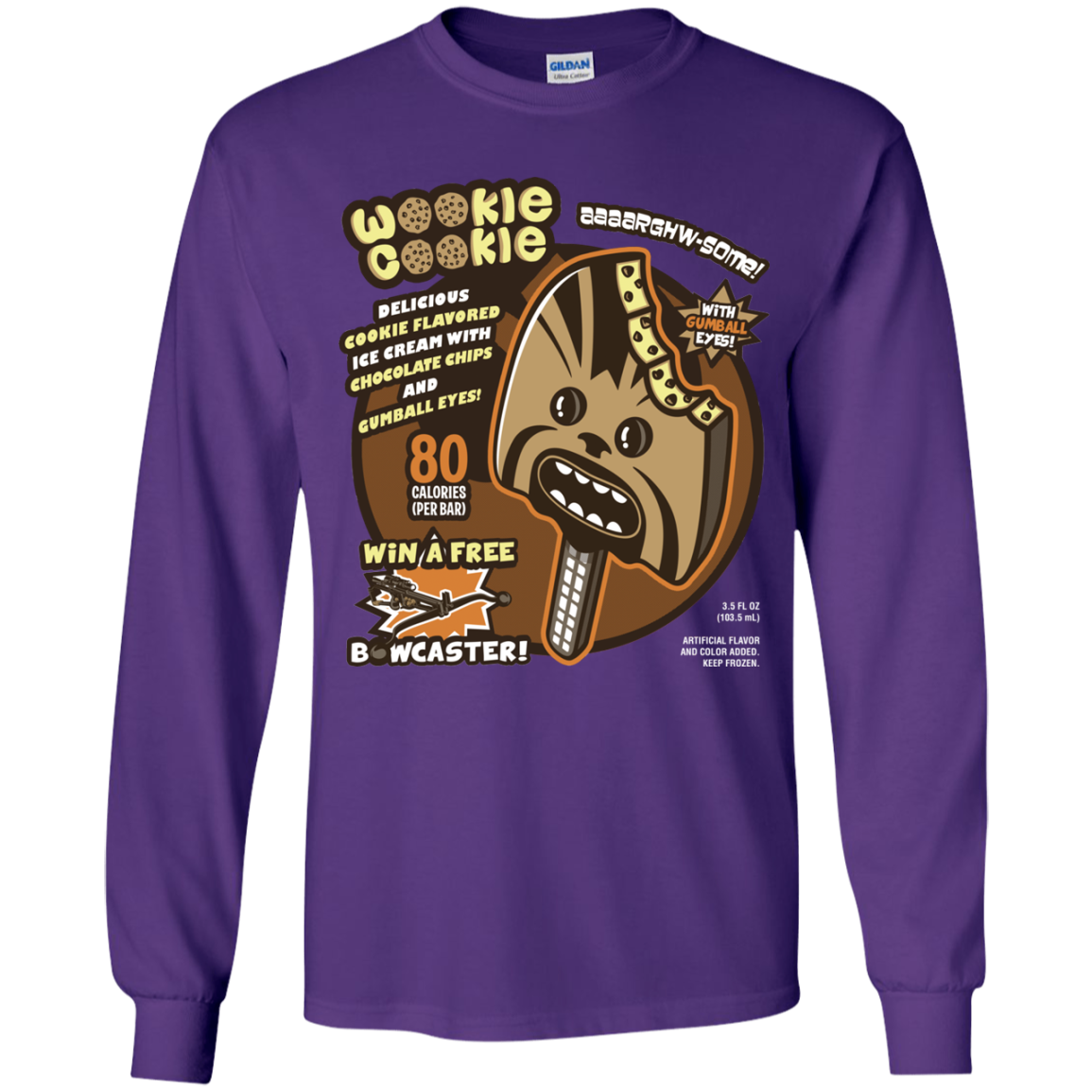 Wookie Cookie Youth Long Sleeve T-Shirt