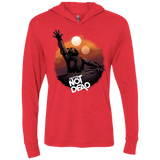 Back From The Pit Triblend Long Sleeve Hoodie Tee