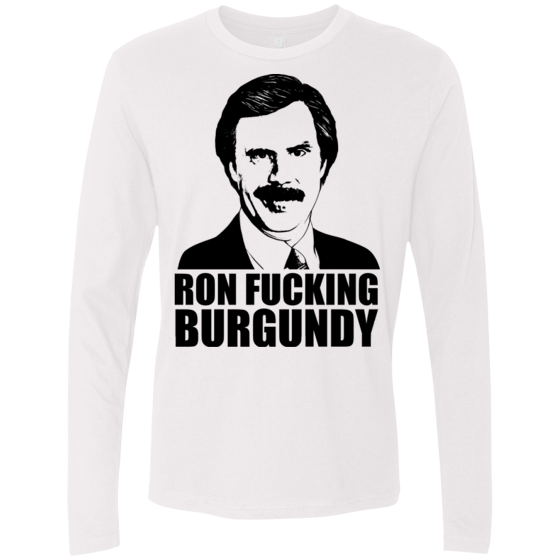 Ron Fucking Burgundy Men's Premium Long Sleeve