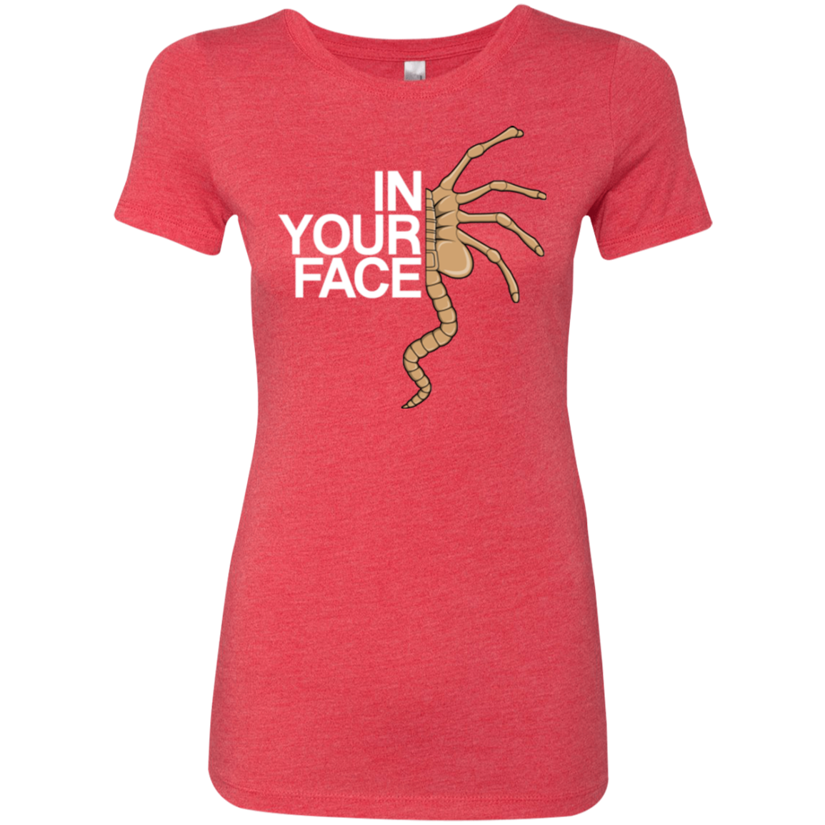 IN YOUR FACE Women's Triblend T-Shirt