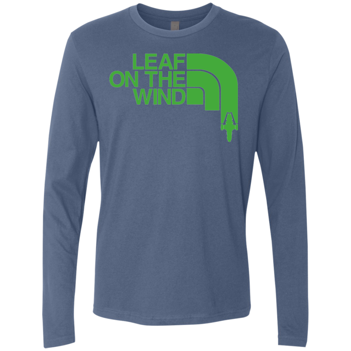Leaf on the Wind Men's Premium Long Sleeve