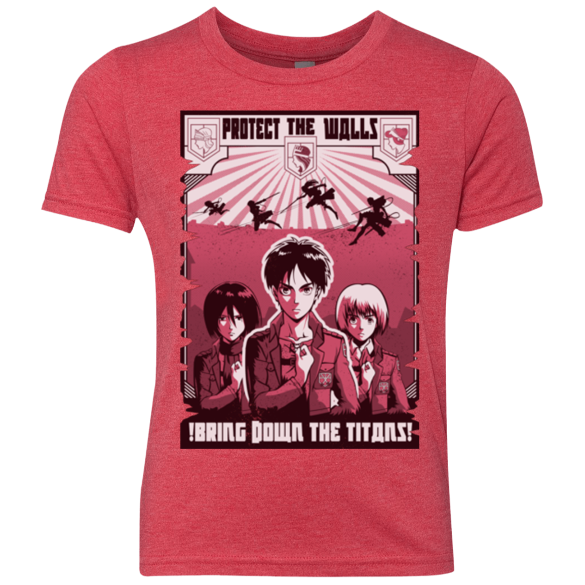 Protect the Walls Youth Triblend T-Shirt