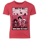 Protect the Walls Youth Triblend T-Shirt