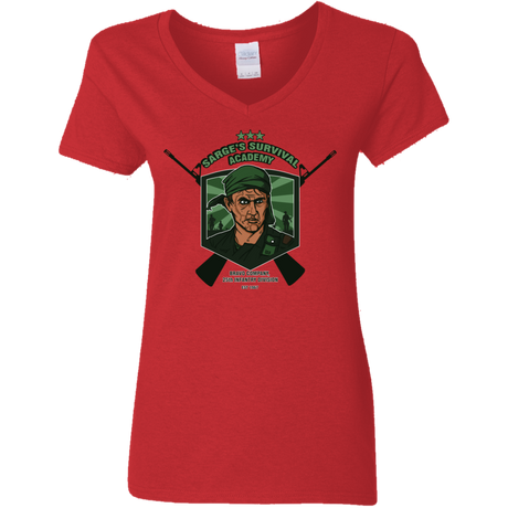 Sarges Survival Women's V-Neck T-Shirt