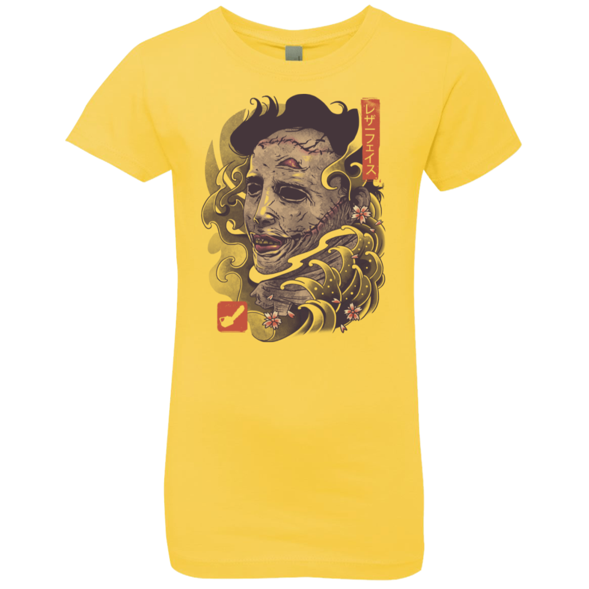 Oni Leather Mask Girls Premium T-Shirt