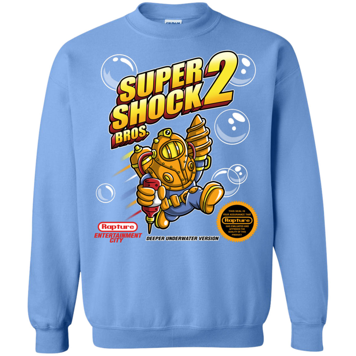 Super Shock Bros 2 Crewneck Sweatshirt