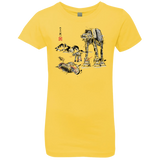 Battle in the Snow Sumi e Girls Premium T-Shirt