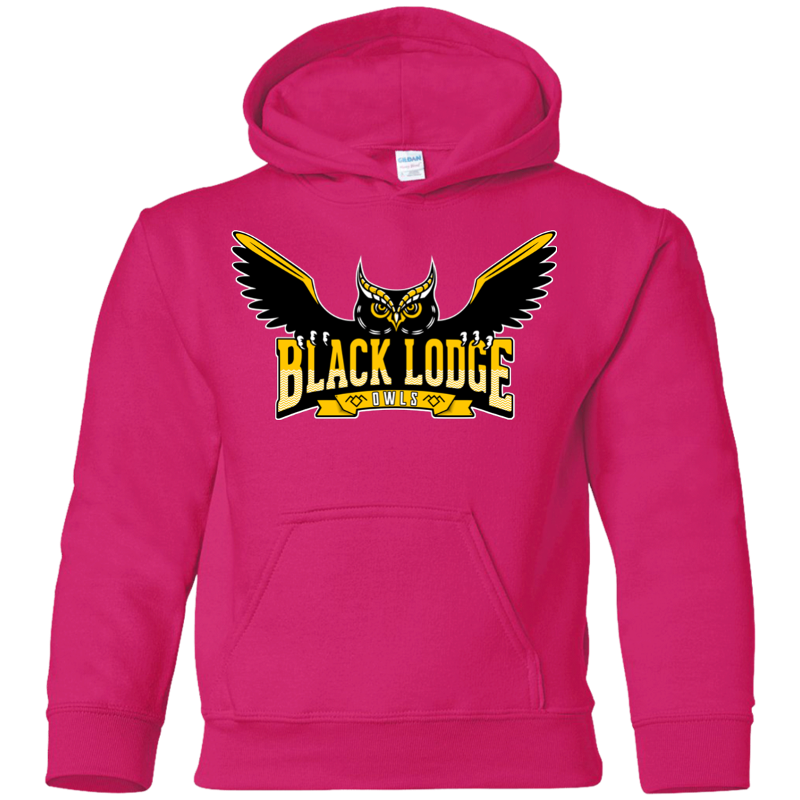 Black Lodge Owls Youth Hoodie