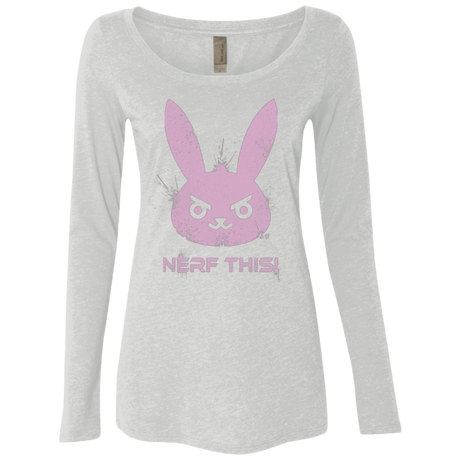 Nerf This Women's Triblend Long Sleeve Shirt