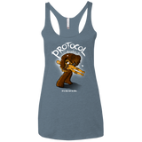 Protocol Blues Women's Triblend Racerback Tank