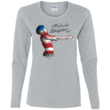 America Women's Long Sleeve T-Shirt