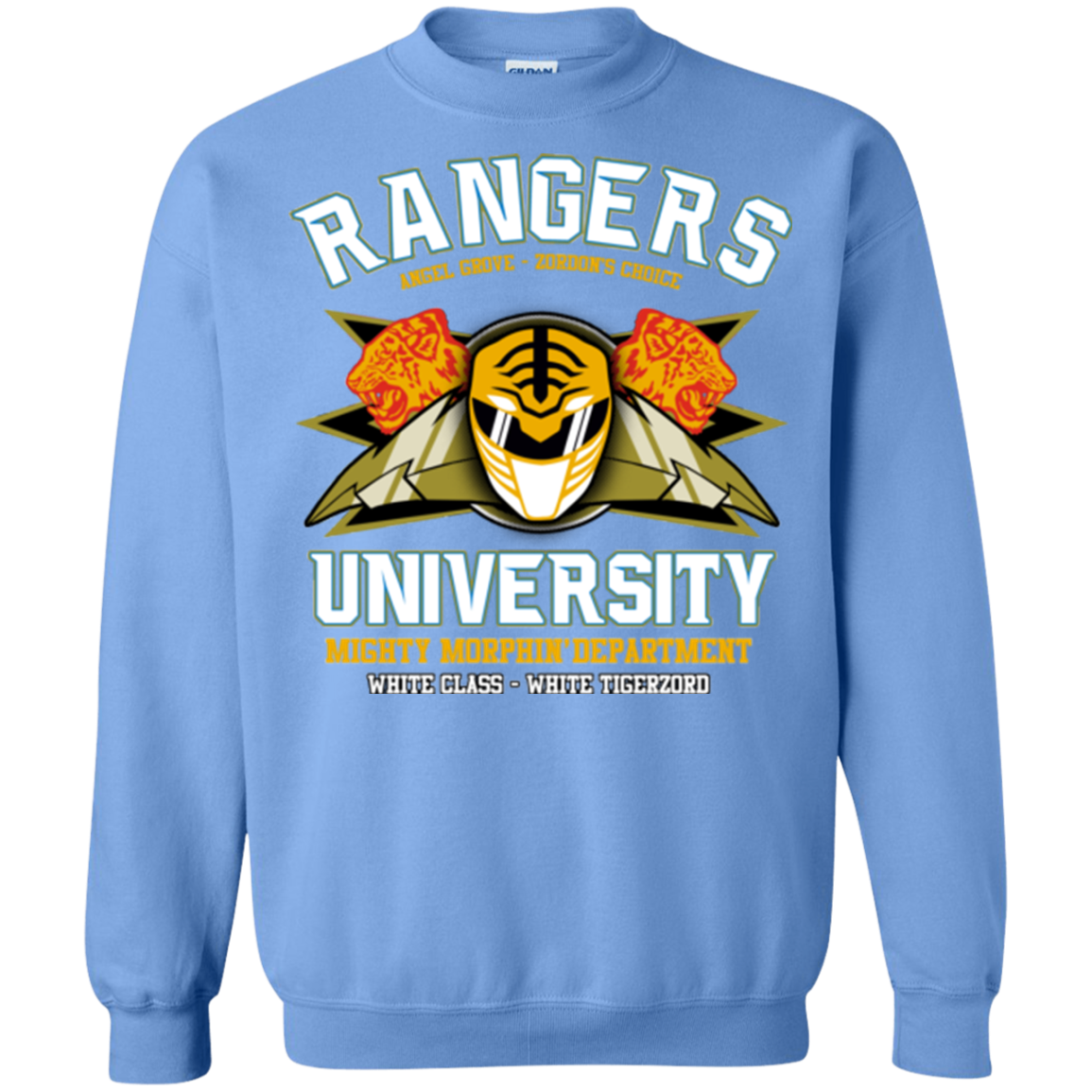 Rangers U White Ranger Crewneck Sweatshirt