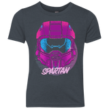 Spartan Helmet 80's Youth Triblend T-Shirt