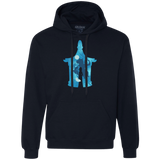 Chinese Portrait Premium Fleece Hoodie