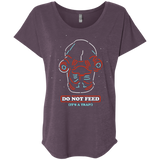 Do Not Feed Triblend Dolman Sleeve