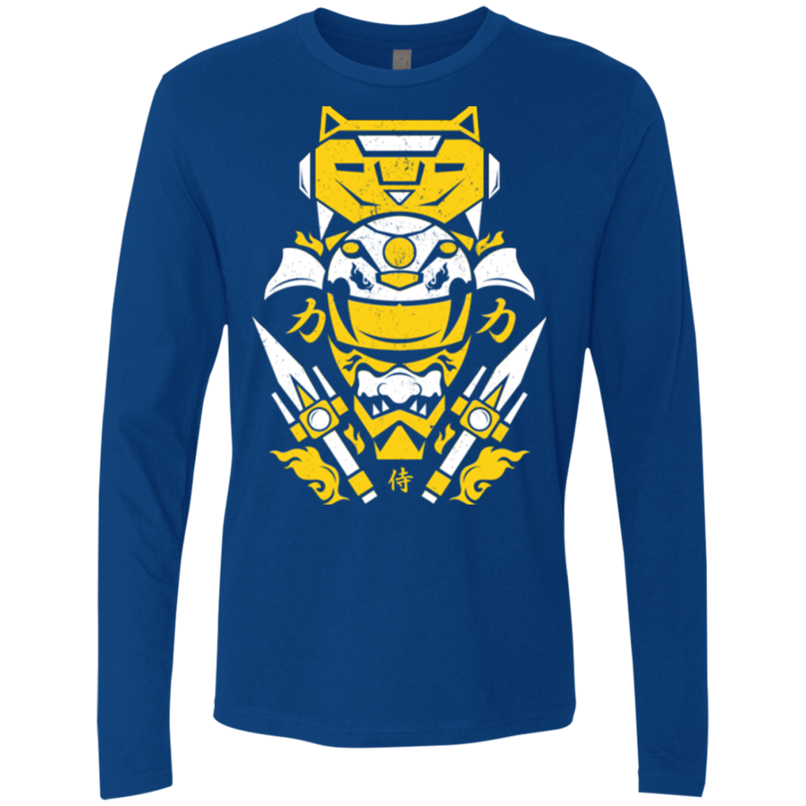 Yellow Ranger Men's Premium Long Sleeve