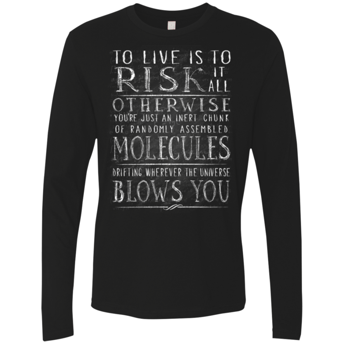 Universe Blows Men's Premium Long Sleeve