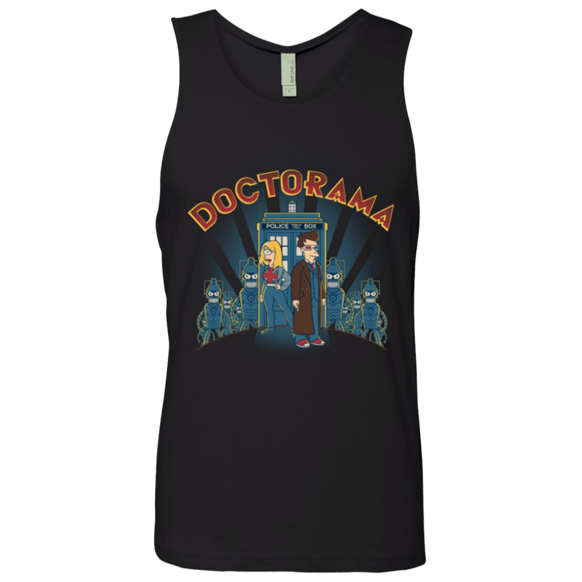 DOCTORAMA (2) Men's Premium Tank Top