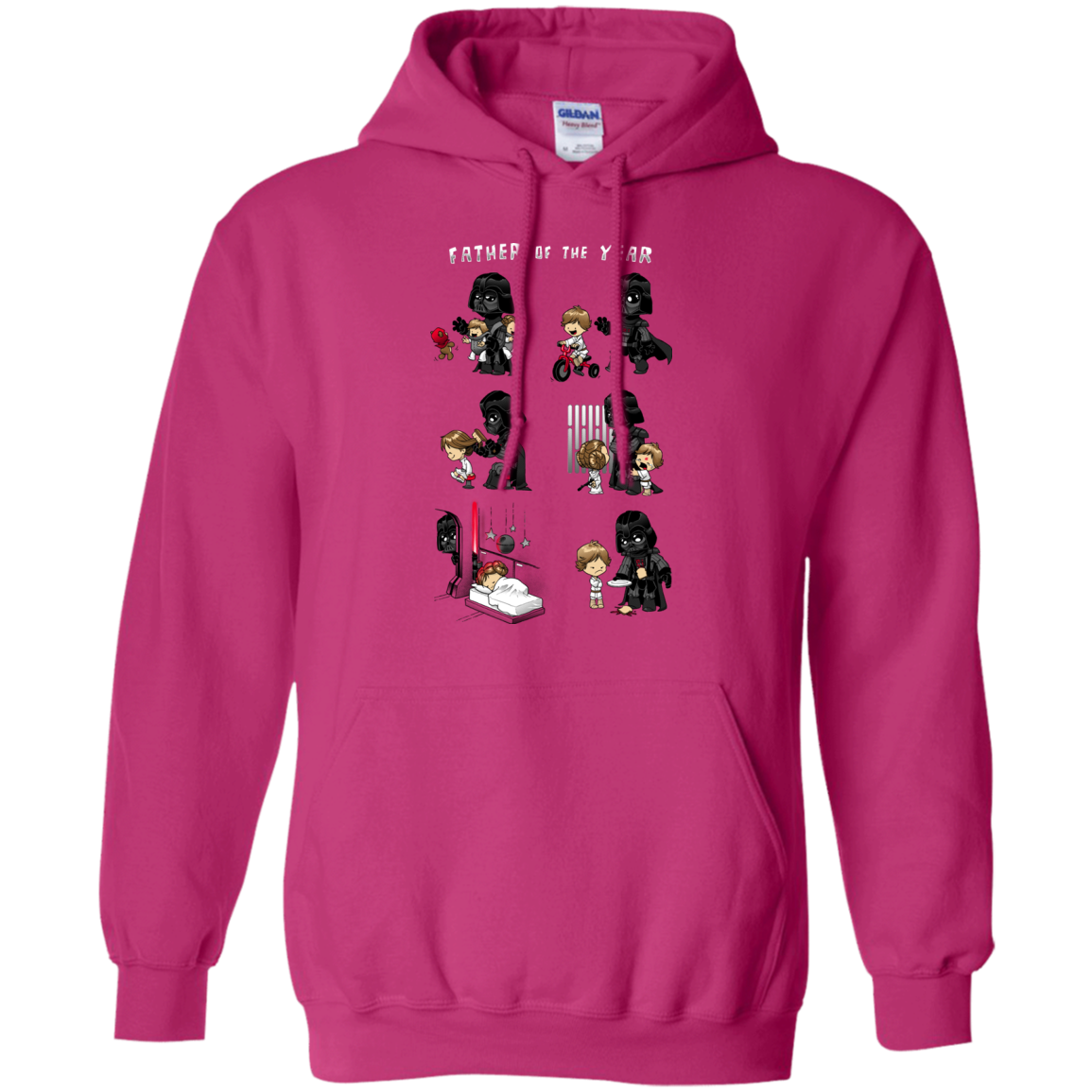 Father of the year Pullover Hoodie