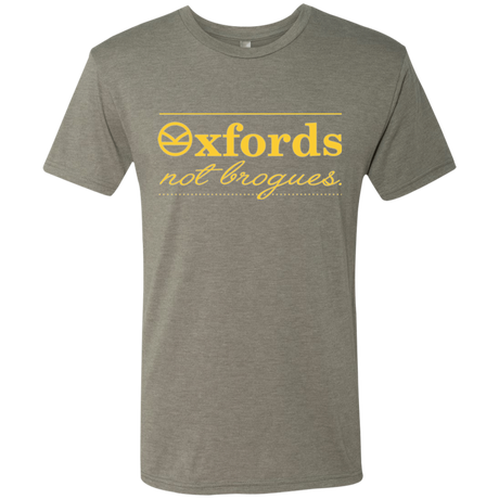 Oxfords Not Brogues Men's Triblend T-Shirt