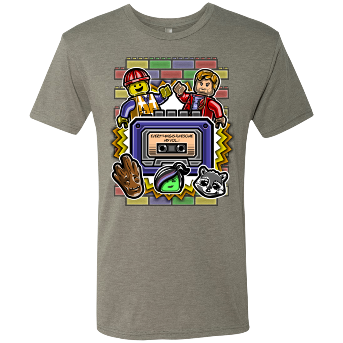 Everything is awesome mix Men's Triblend T-Shirt