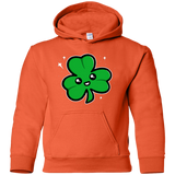 Super Cute Shamrock Youth Hoodie