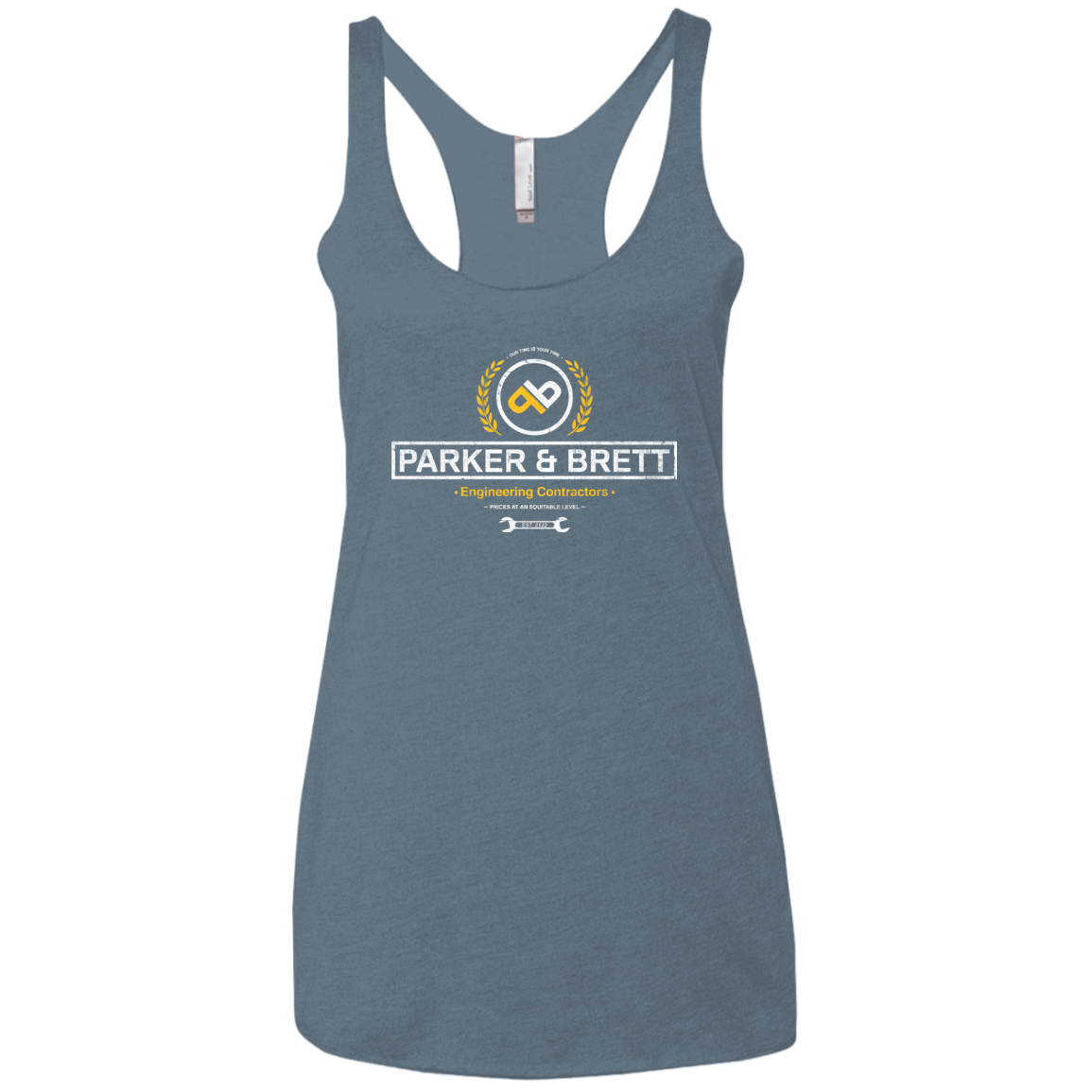 Parker & Brett Women's Triblend Racerback Tank