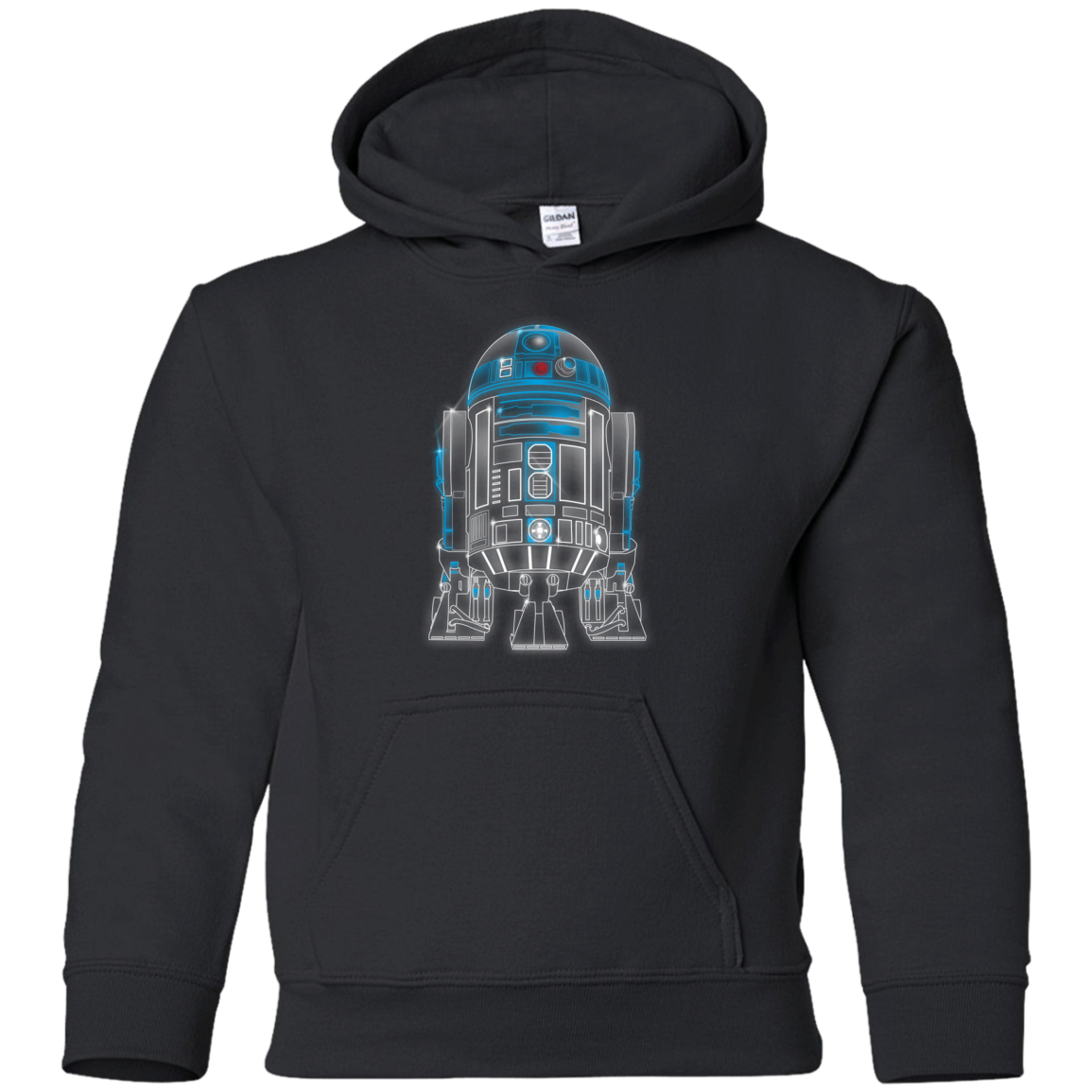 Neon Droid Youth Hoodie