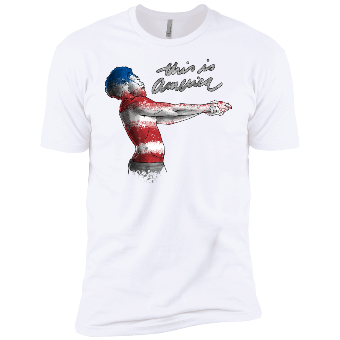 America Boys Premium T-Shirt