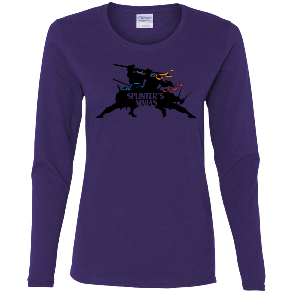 Splinters Ninjas Women's Long Sleeve T-Shirt