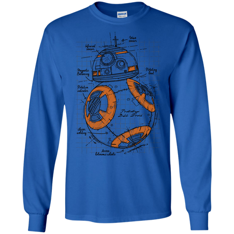 BB-8 Plan Men's Long Sleeve T-Shirt