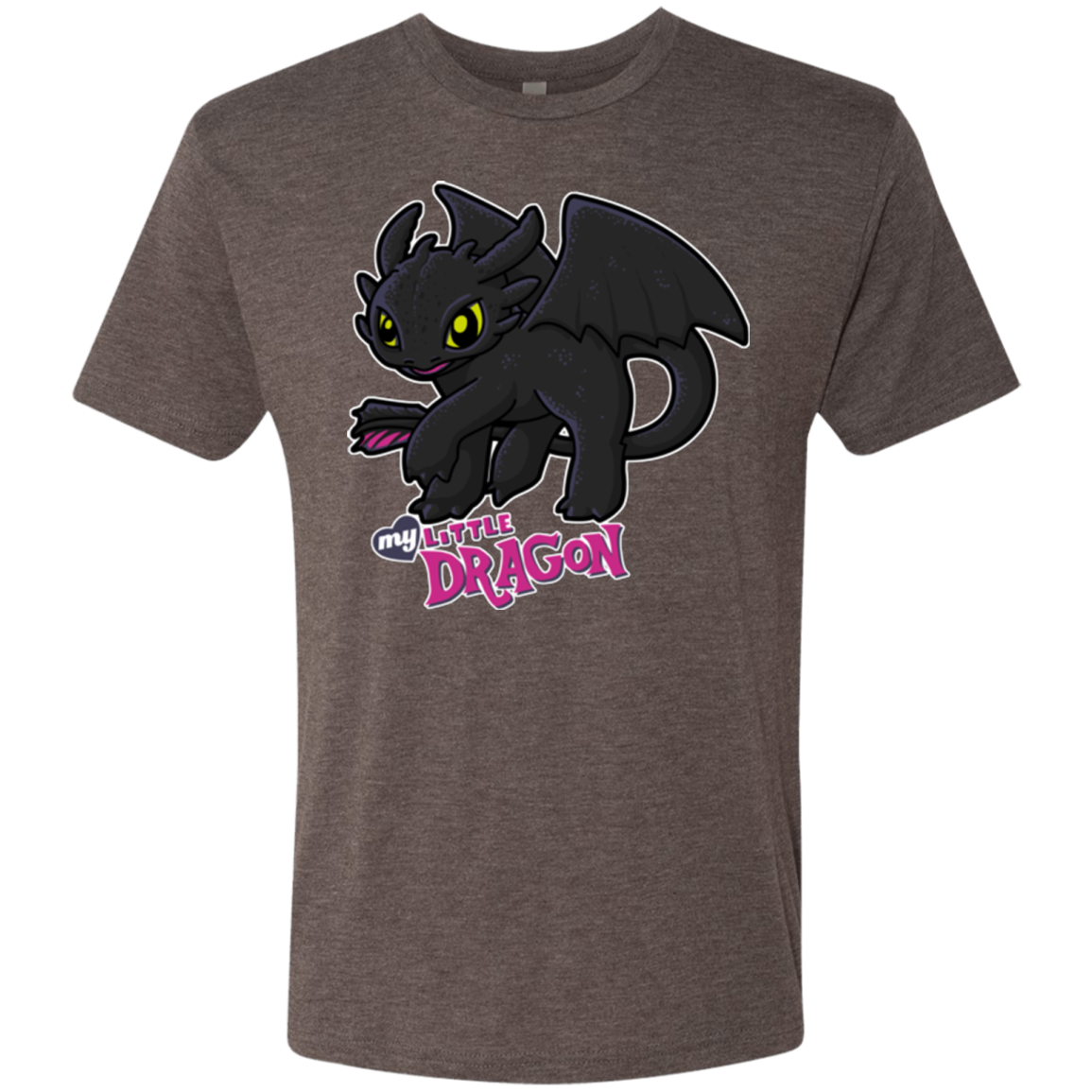 MY LITTLE DRAGON Men's Triblend T-Shirt