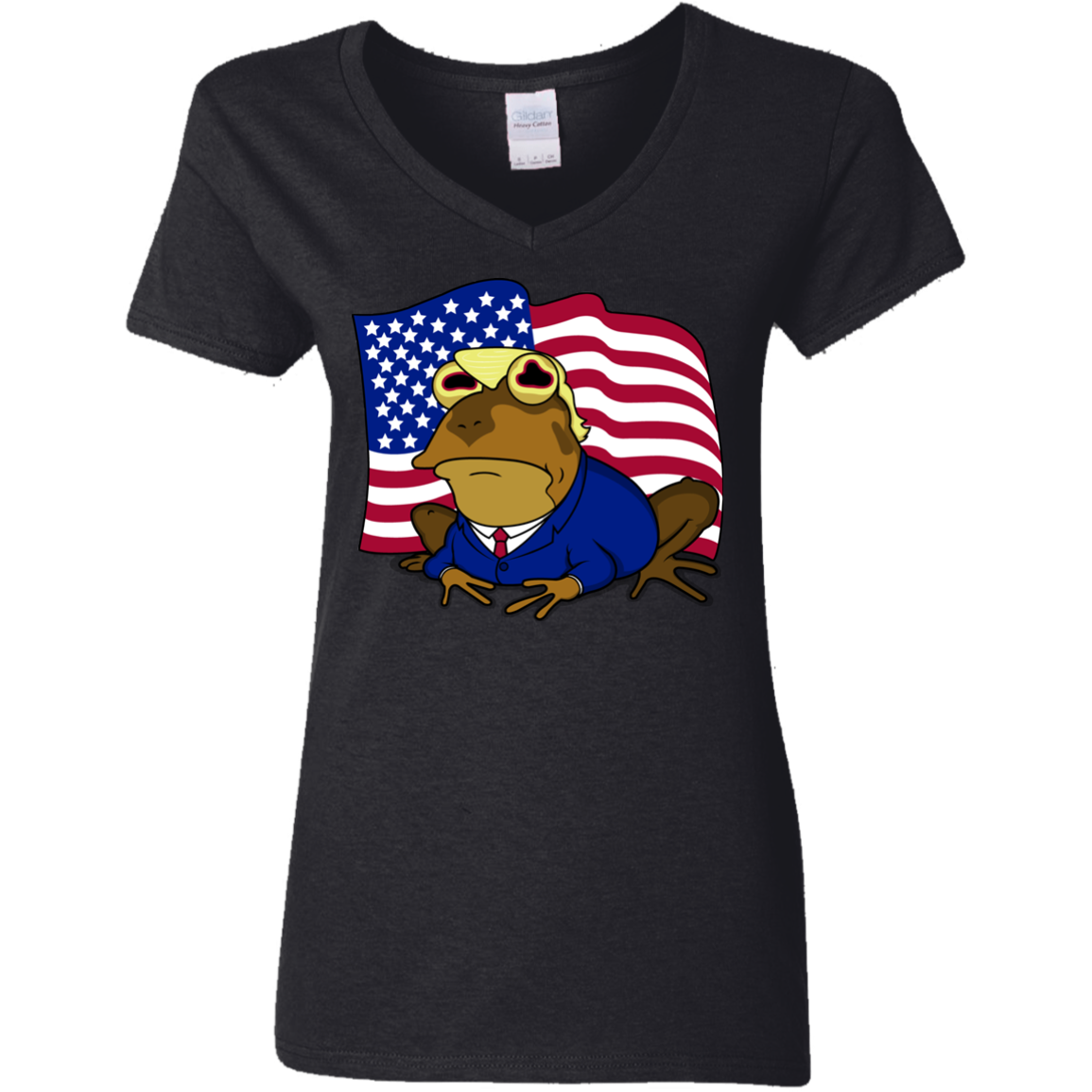 hypnotrump Women's V-Neck T-Shirt