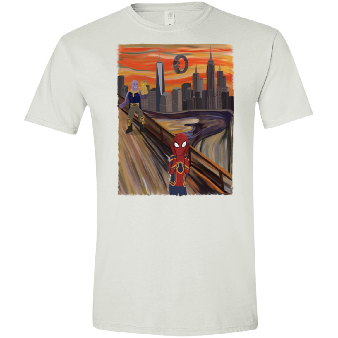 Spider Scream Men's Semi-Fitted Softstyle