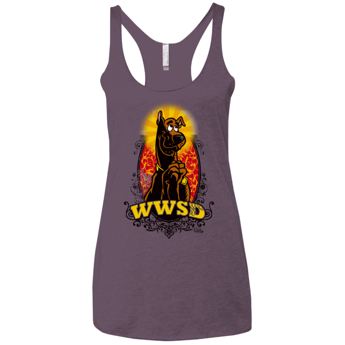 WWSD Women's Triblend Racerback Tank