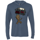 Bomb In Your Chest! Triblend Long Sleeve Hoodie Tee