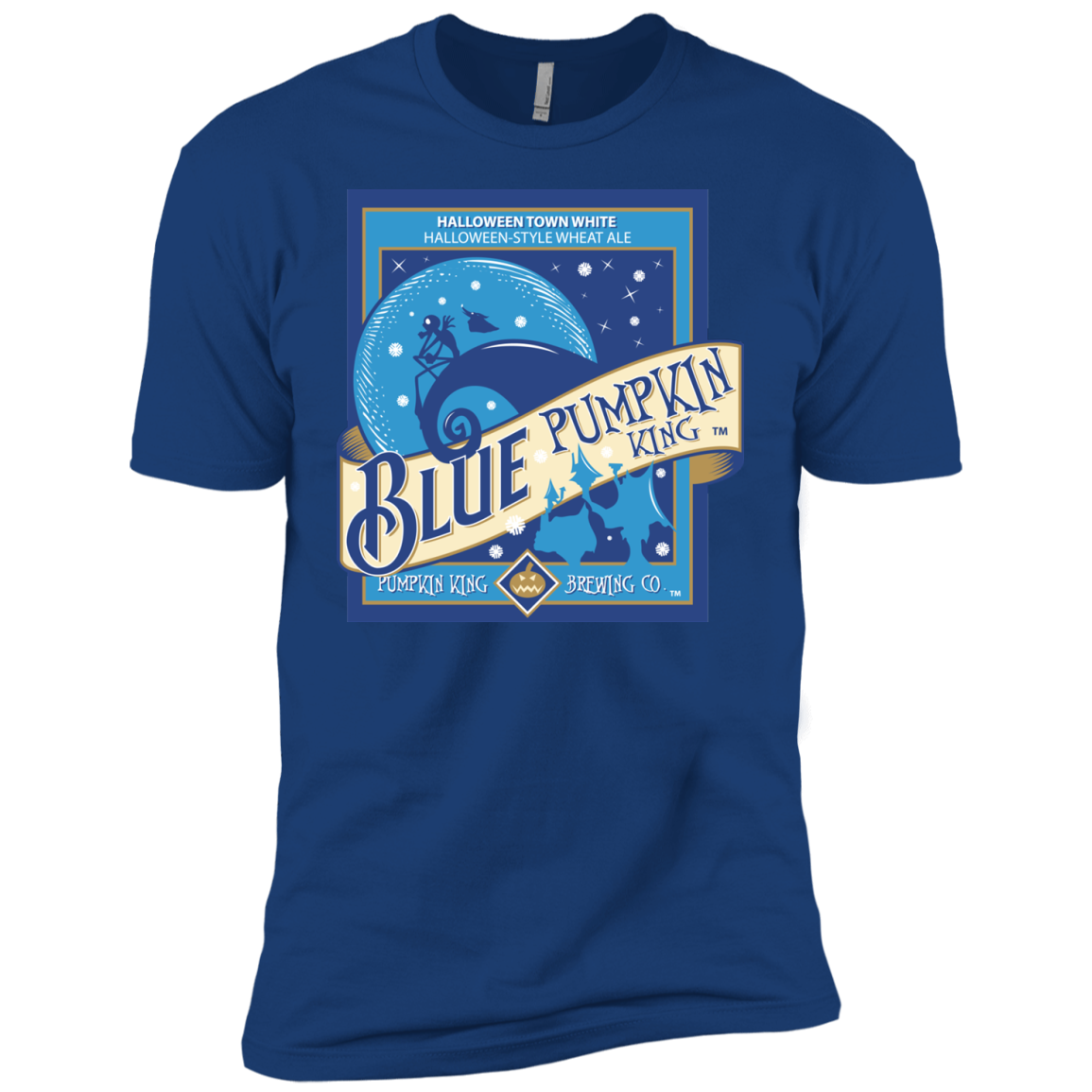 Blue Pumpkin King Boys Premium T-Shirt
