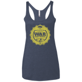 War never changes (2) Women's Triblend Racerback Tank