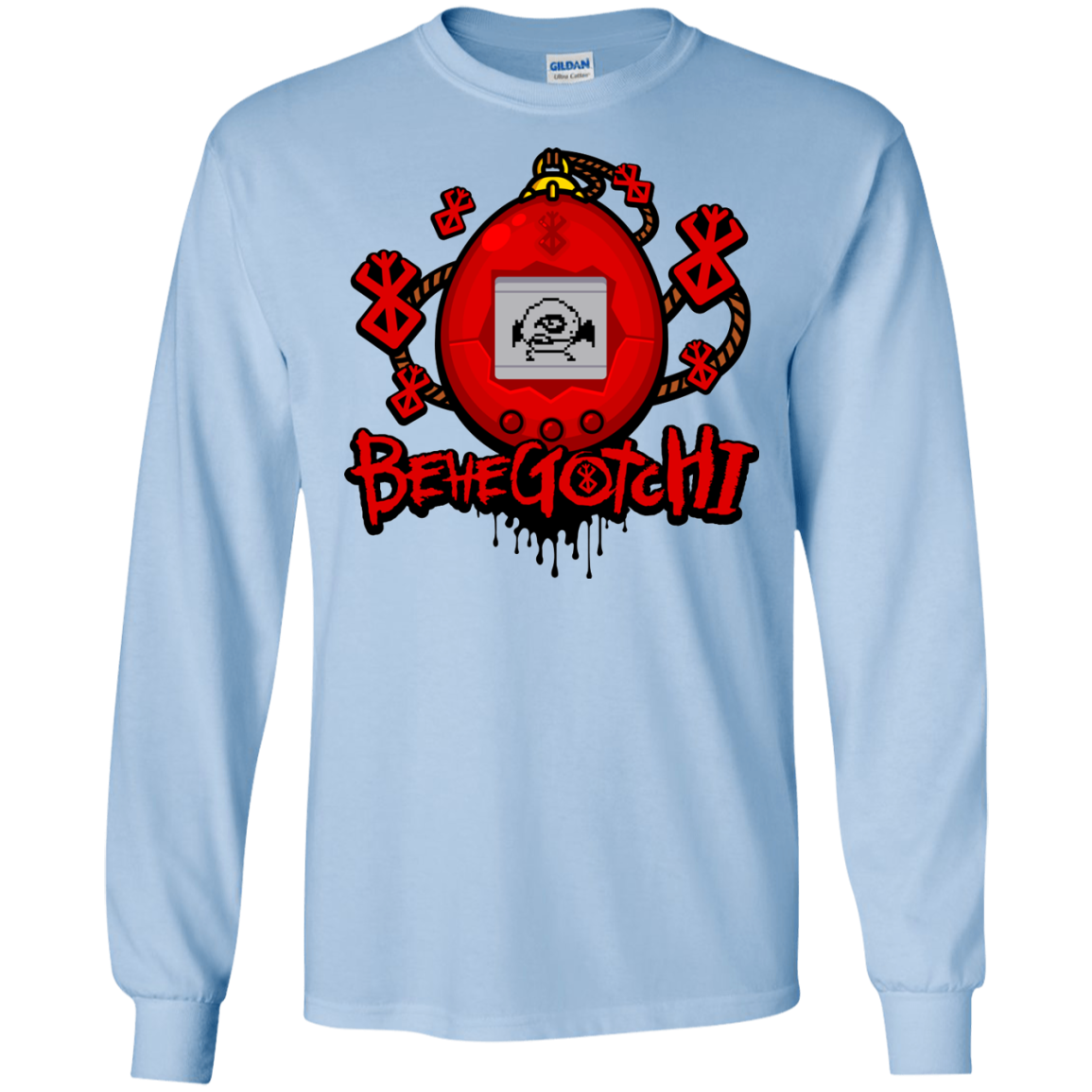 BeheGotchi Men's Long Sleeve T-Shirt