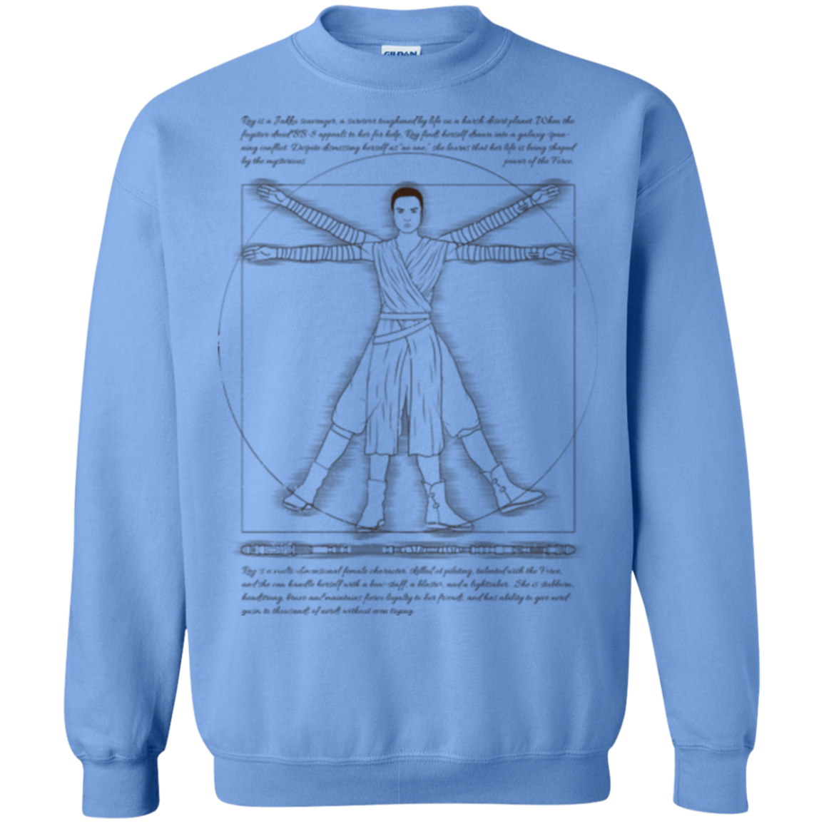 Vitruvian Rey Crewneck Sweatshirt