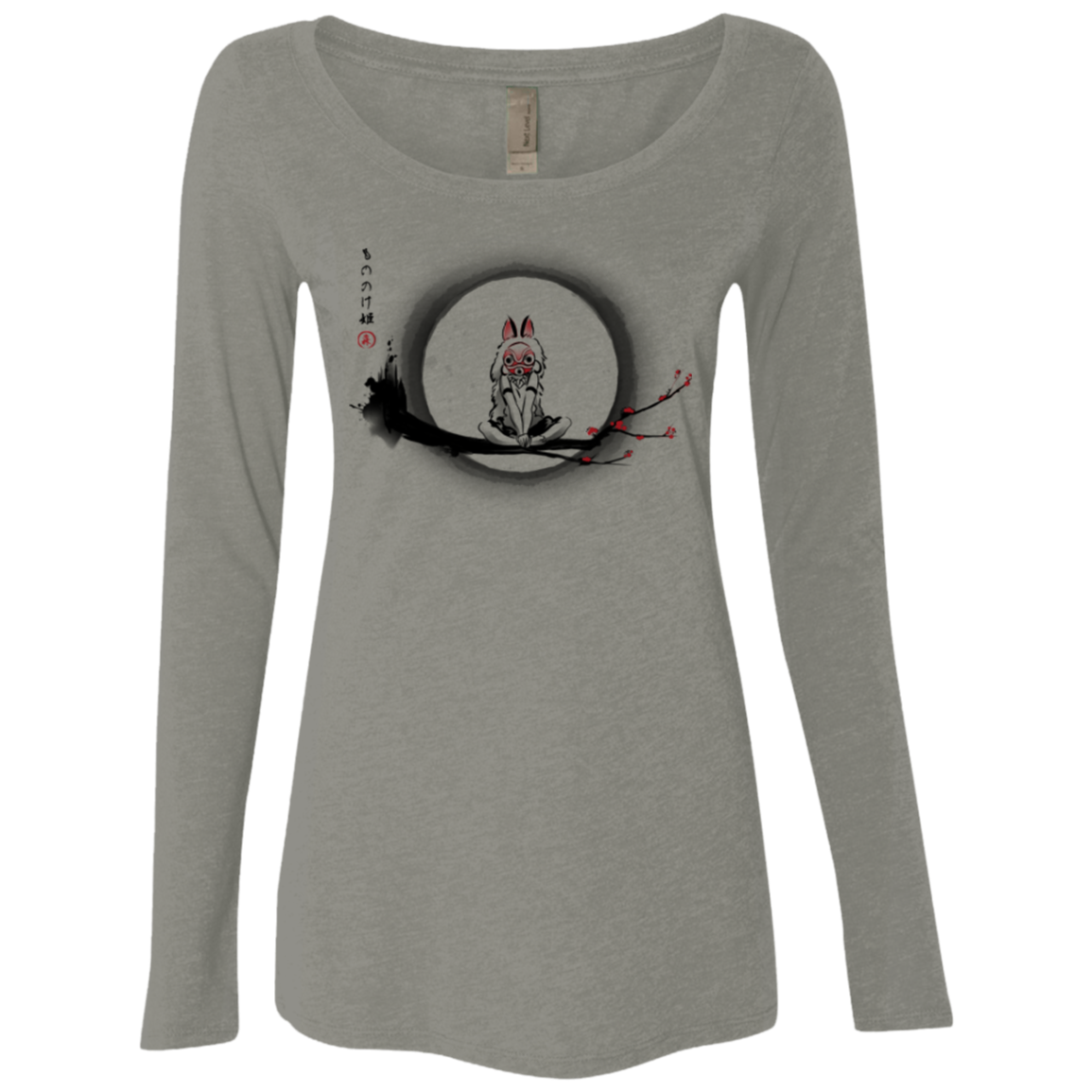 The Wolf Girl Women's Triblend Long Sleeve Shirt