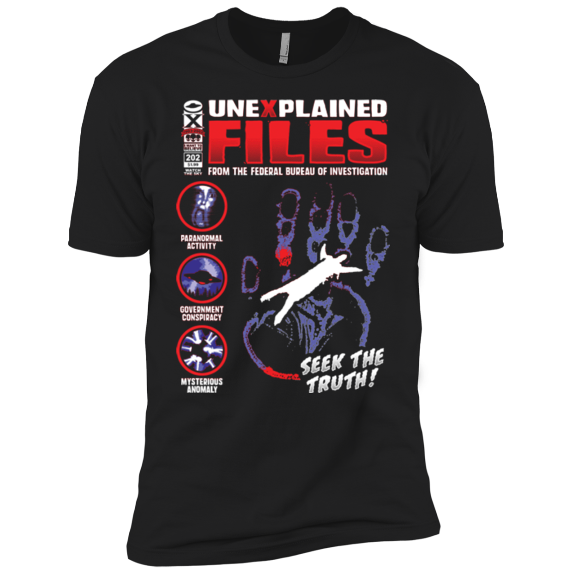 Unexplained Files Boys Premium T-Shirt